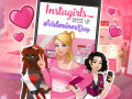 Гульні Instagirls Valentines Dress Up